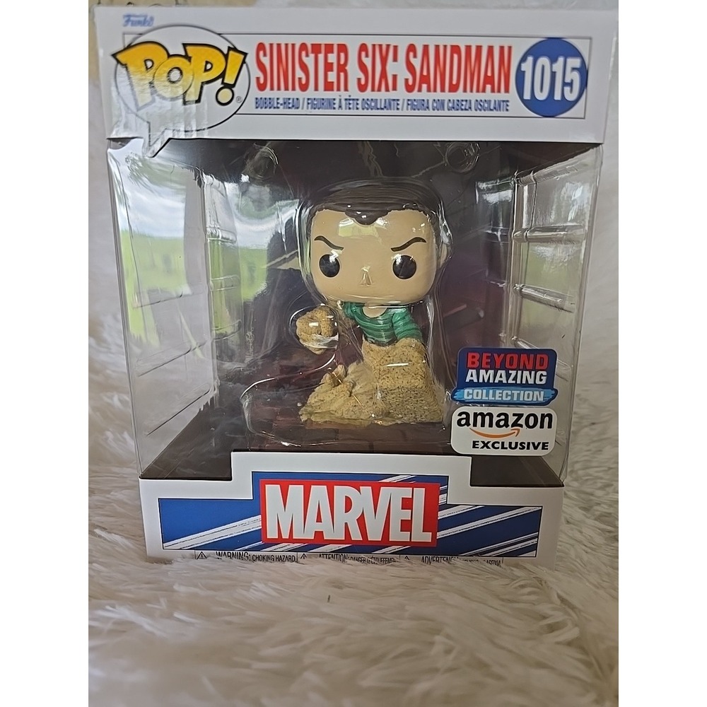 Funko Pop! Marvel Sinister Six‎ #1015- SANDMAN - Amazon Exclusive - NEW